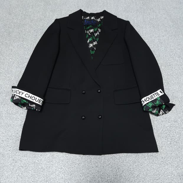 럭키슈에뜨 클래식 모던 블레이져 자켓 36 정가