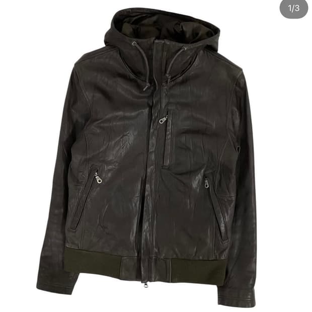 vintage leather jacket 