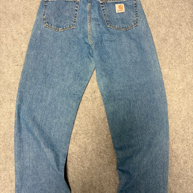 칼하트 WIP 윕 랜든 데님팬츠