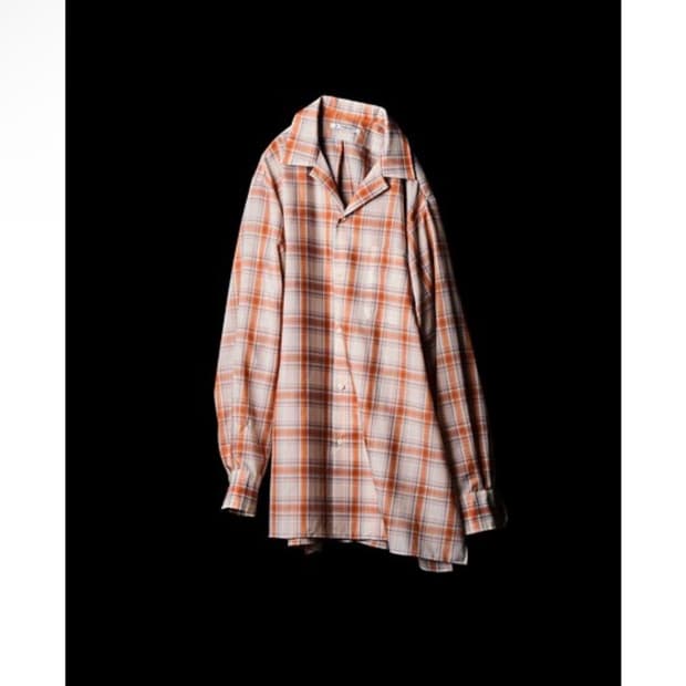 [2, 새상품]마티앤선즈 24SS H WOOL 오픈 카라 셔츠