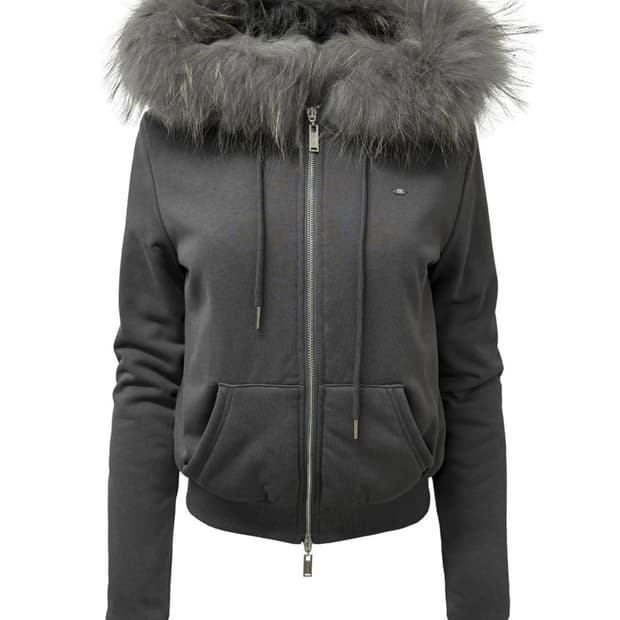 페일제이드 울프죠 퍼 후드 2024 차콜