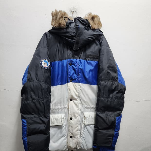 폴로스포츠 90s 아크틱 스키 구스다운 패딩
