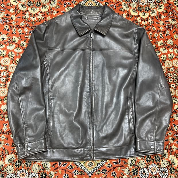 [2XL] 라운드트리 앤 요크 램스킨 싱글 라이더 자켓