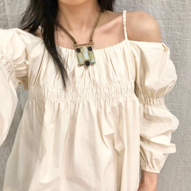 Soft Breeze Off-Shoulder Top