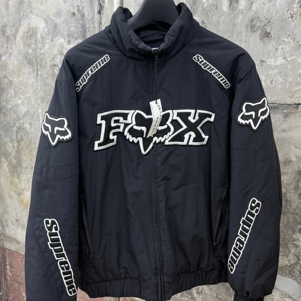 [L]슈프림x폭스 레이싱 푸퍼