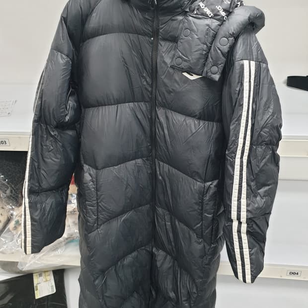 프로스펙스 정품 남성 구스롱패딩 110사이즈 팝니다