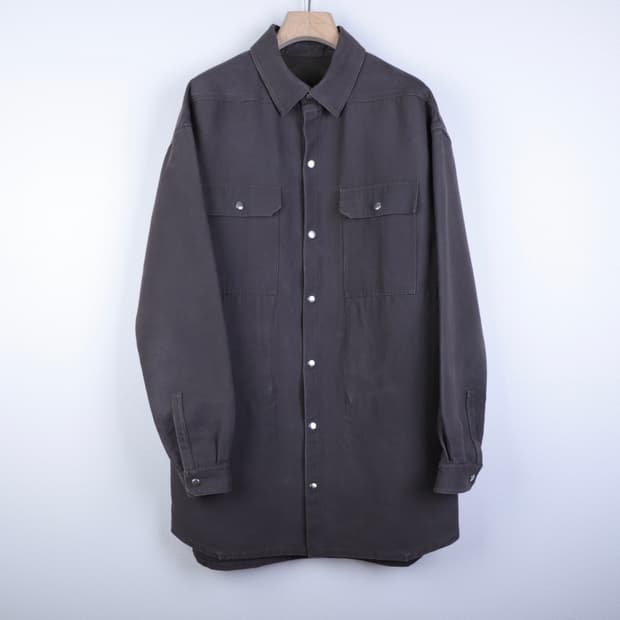46 / Rick Owens 릭오웬스 런웨이 다크더스트 셔츠자켓