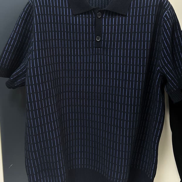 자라 남성 니트 폴로 셔츠 M