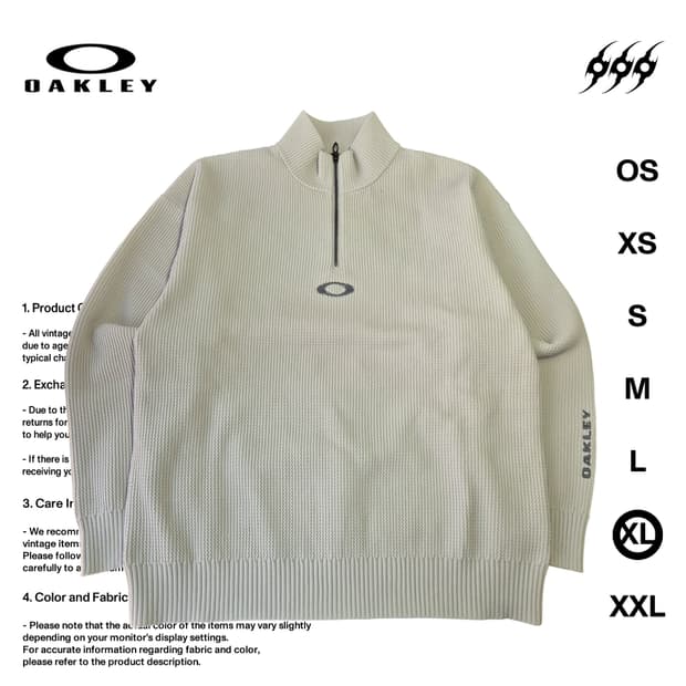 오클리 재펜 뉴 레트로 XL사이즈 스웨터 1.0