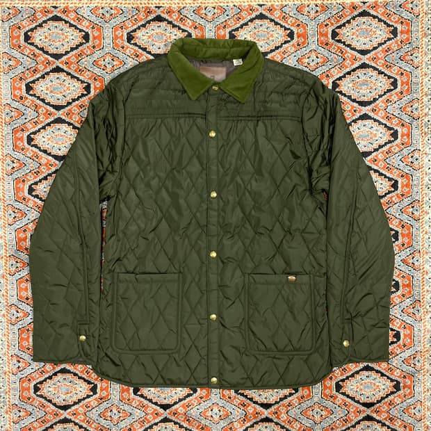 스카치앤소다 카키 퀼팅자켓 여성XXL