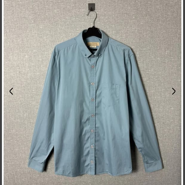 (Grailed 120$) 구찌 NFS 유니폼 셔츠 판매합니다.