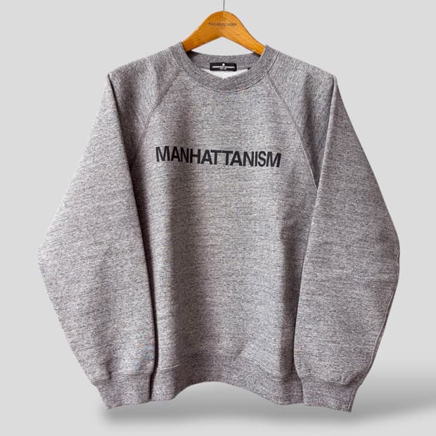 (M)GU 지유 엔지니어드가먼츠 헤비웨이트 스웨트 풀오버