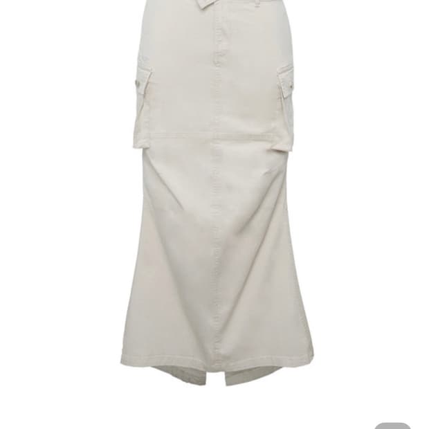 페인오어플레져 닉스 카고 스커트 베이지