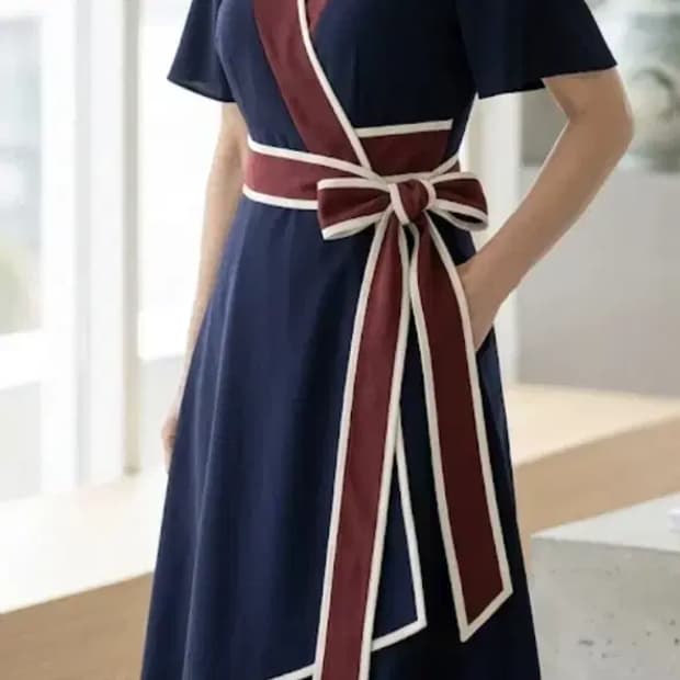 토리버치 랩 원피스 ~55