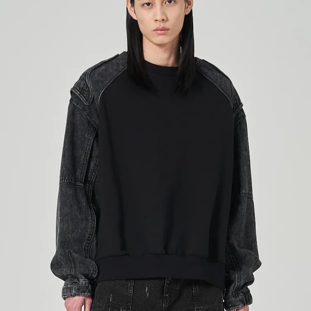 [48] 준지 레이서 맨투맨 스웻셔츠