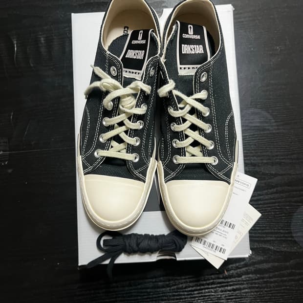 컨버스 X 다크쉐도우 다크스타 척70 로우