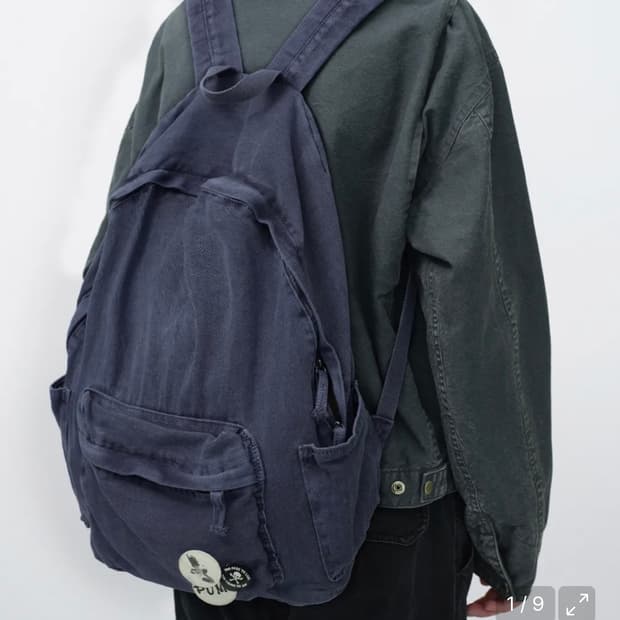 구함) 스웨이드 백팩