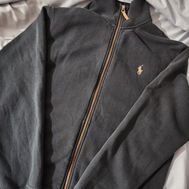 폴로 랄프로렌 블랙 집업