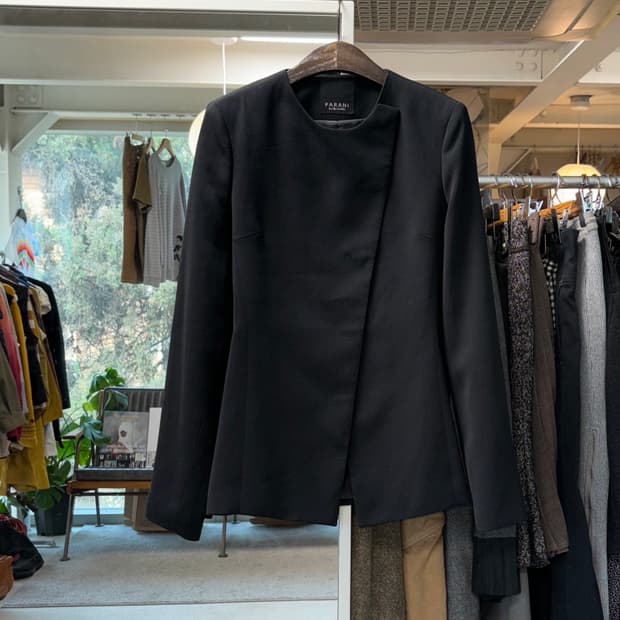 빈티지 비대칭 자켓