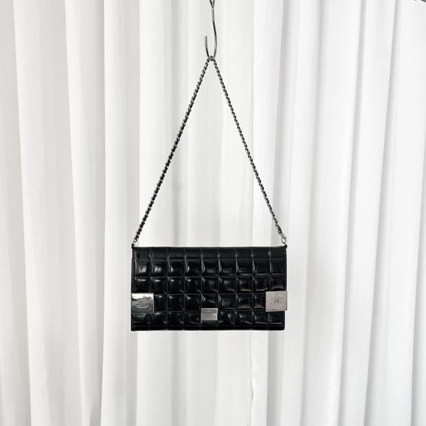 샤넬 초콜릿 바 클러치 숄더백