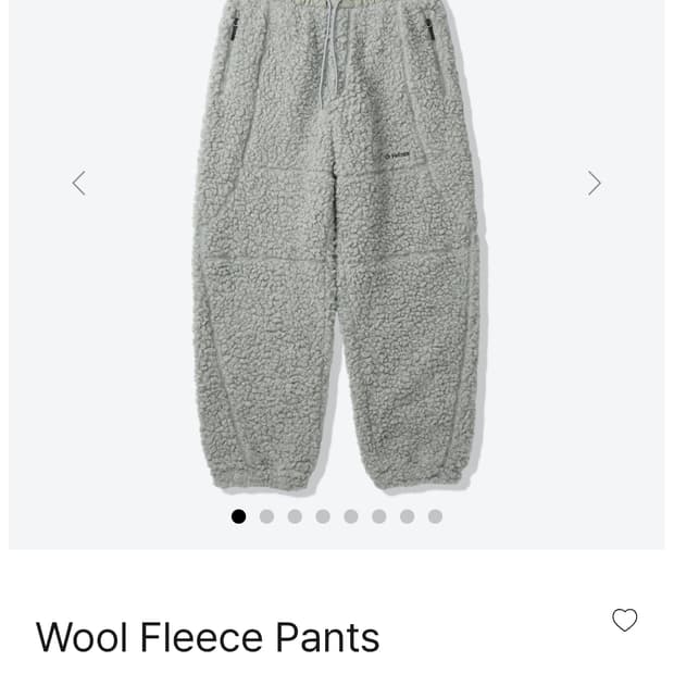 헬리녹스 울 플리스 팬츠