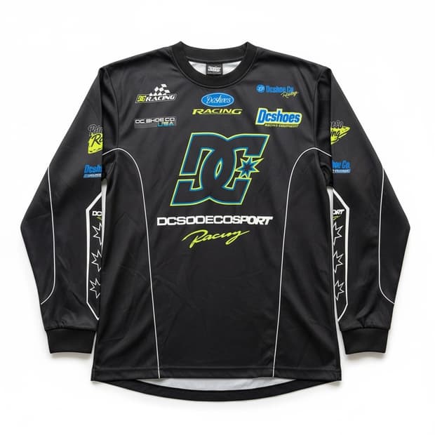 DC Shoes 레이싱 져지 블랙