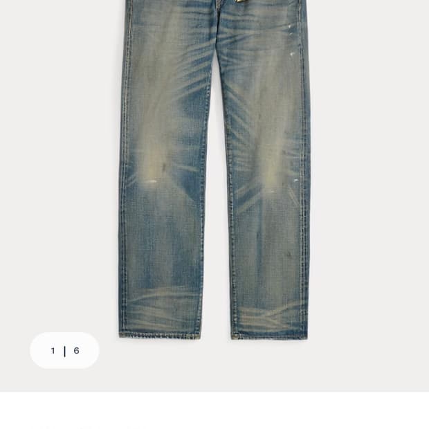 [30x32] rrl 더블알엘 밀너 스트레이트 셀비지진