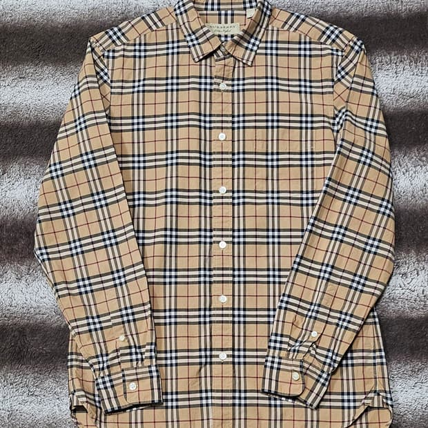 버버리 체크 남방