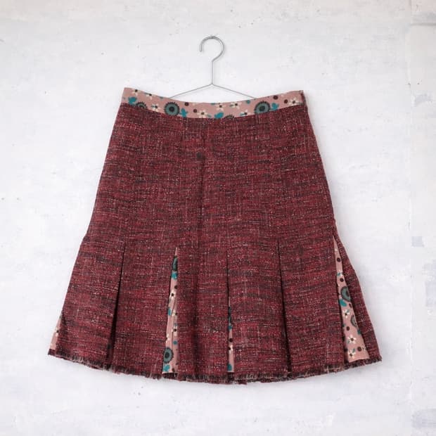  Wine Cherry Skirt