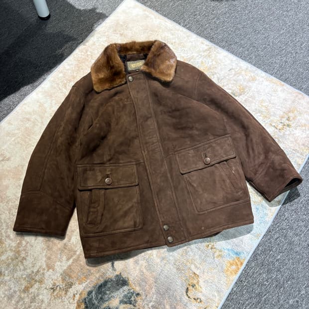 빈티지 초어 무스탕 자켓