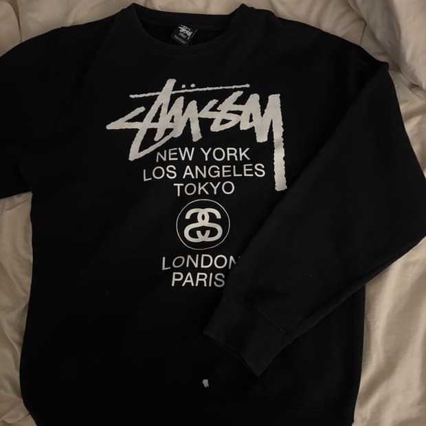 스투시 월드투어 맨투맨L