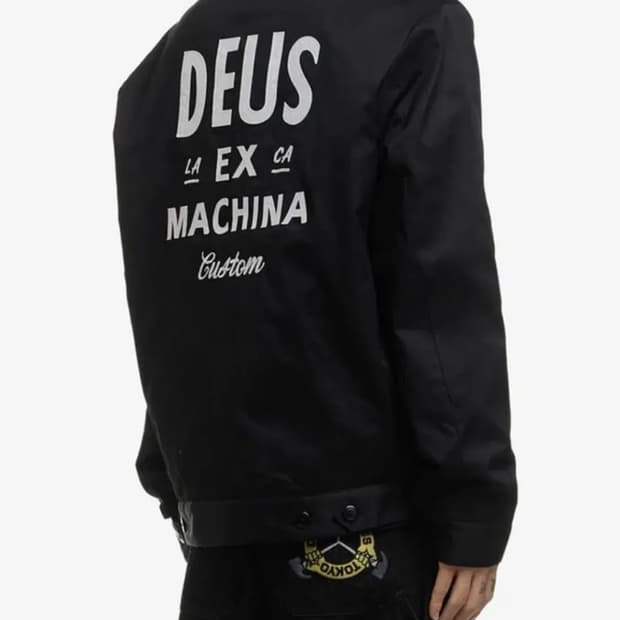 데우스 엑스 마키나 워크웨어 자켓 블랙
