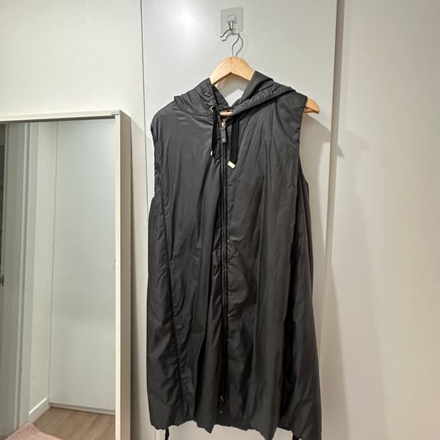 막스마라 더 큐브 베스트 롱자켓