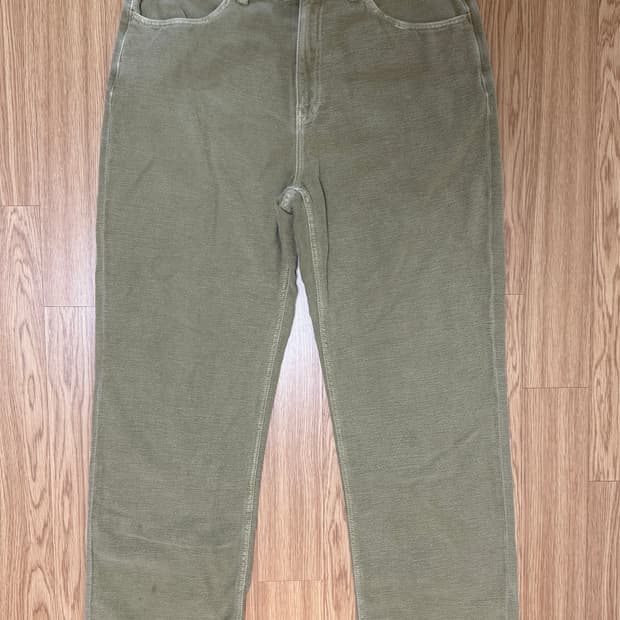 Our legacy khaki Green Brushed Cotton