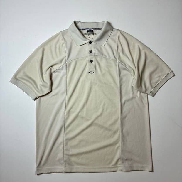 오클리 00's 소프트웨어 메탈로고 카라 티셔츠 PN8980