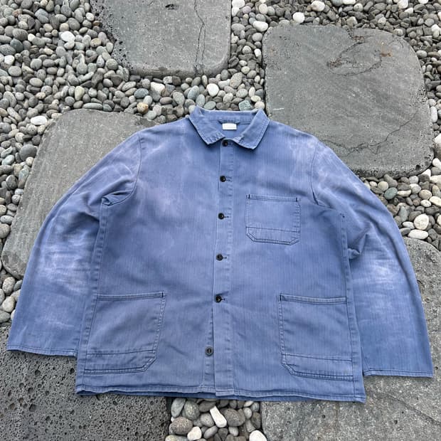 HARD SUN FADED VINTAGE HBT 헤링본프렌치워크자켓