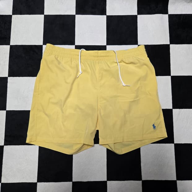 L 폴로랄프로렌 스윔팬츠 트레블러쇼츠 옐로우