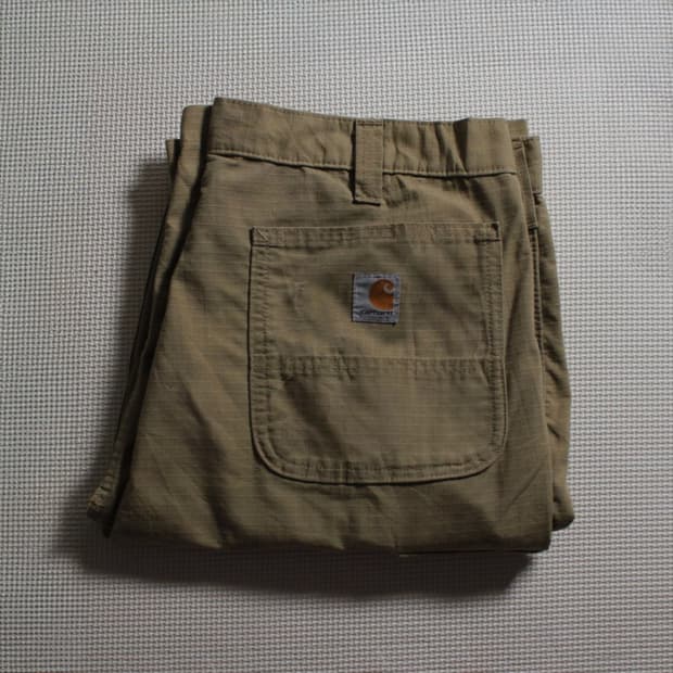 Carhartt 칼하트 B354 릴랙스핏 립스탑 카고 반바지 