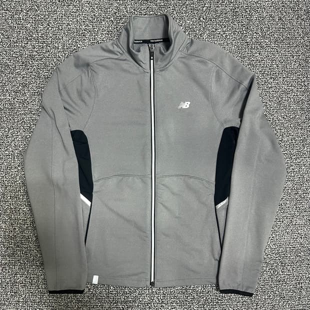 (L) 뉴발란스 그레이 트랙 자켓 져지