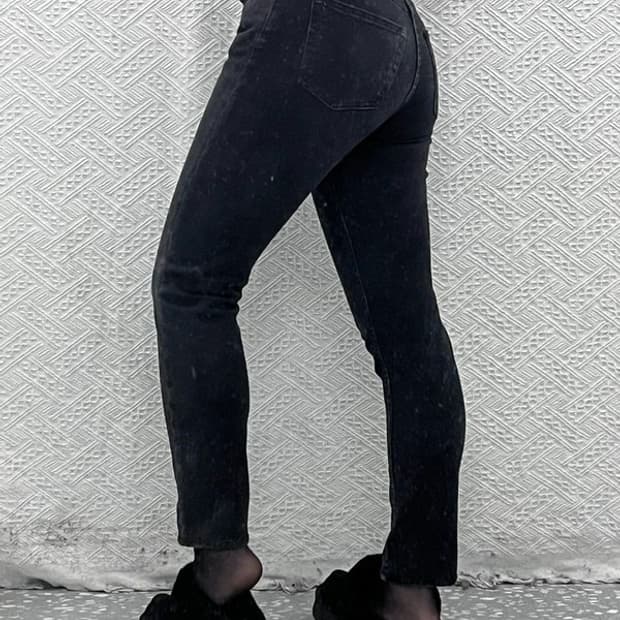 아크네스튜디오 모던시크 캐주얼 스판 데님팬츠 24인치 C08064