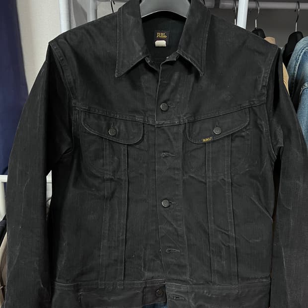 새상품급) Rrl lot 271 데님 자켓 m / 더블알엘 트러커