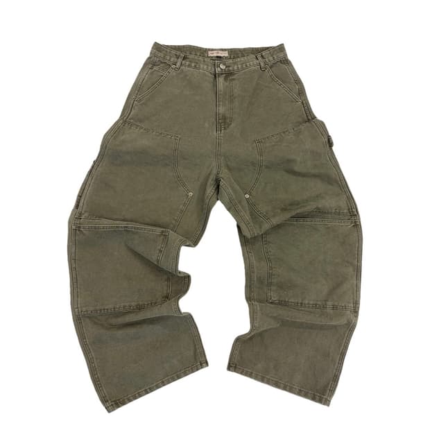 (3)아오이로 Cutted Double Knee Olive