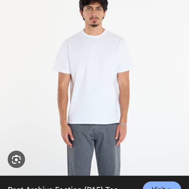 포스트아카이브팩션 베이직 티셔츠 M
