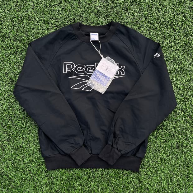 Reebok(일본판) 우븐 맨투맨 (실측확인)