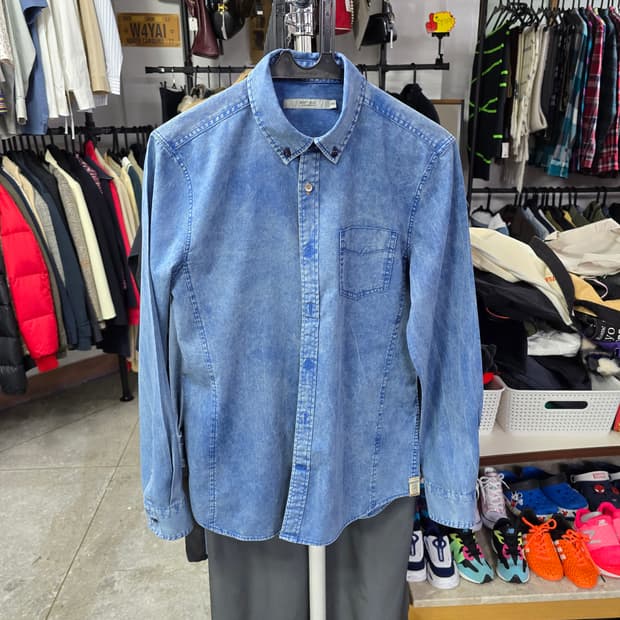 시리즈 데님 워싱 남방 (1250)