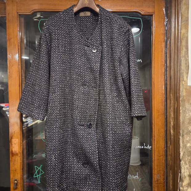 요지 야마모토 트위드코트