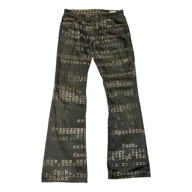 00's Typewriter Denim 