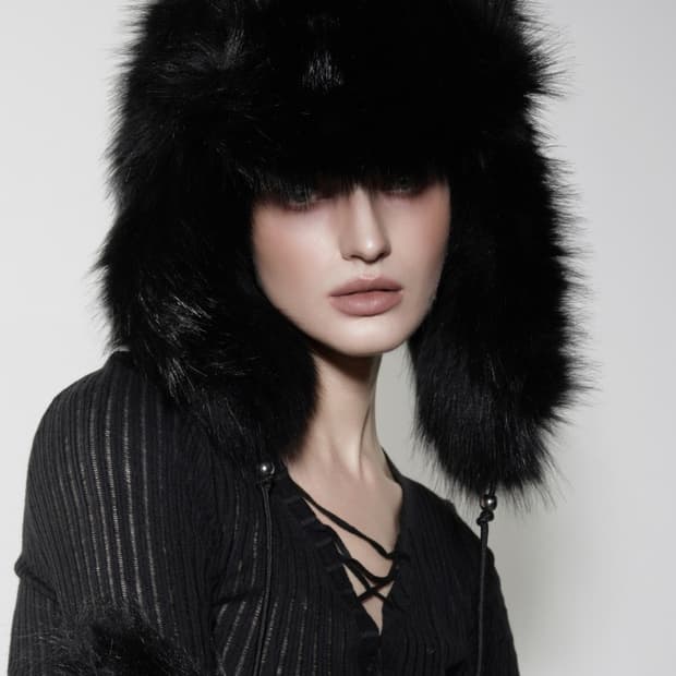 구매글)) PAPPUS FUR HAT black 구합니다