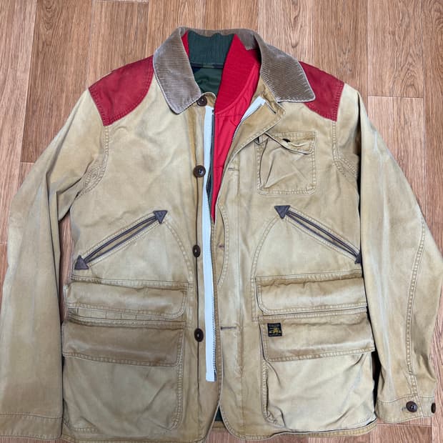 폴로 랄프로렌 모호크 헌팅자켓 (조끼 포함)