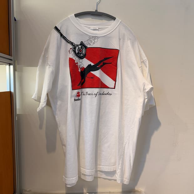 Red Stripe beer promo T-shirts XXL